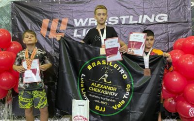 Участие в Открытом всероссийском турнире по борьбе “Wrestling Liga III” 22.10.2022 в Саратове